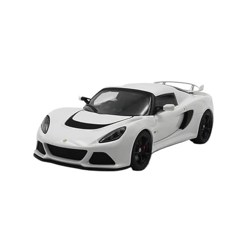 Klassisches Retro Automodell 1:18 Für Lotus Exige S Supercar Legierung Auto Modell Emulation Sammlung Spielzeug Display Simulation Dekoration Miniatur Im Maßstab Sammlerstück(White) von BOMXAN