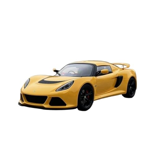 Klassisches Retro Automodell 1:18 Für Lotus Exige S Supercar Legierung Auto Modell Emulation Sammlung Spielzeug Display Simulation Dekoration Miniatur Im Maßstab Sammlerstück(Yellow) von BOMXAN