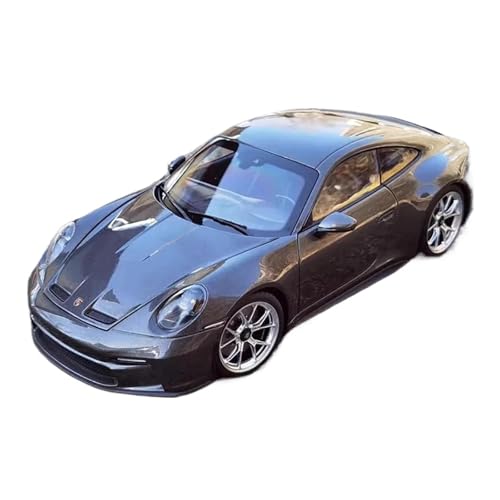 Klassisches Retro Automodell 1:18 Für Porsche 911 Gt3 Ohne Heckflügel Legierung Druckguss-Sportwagenmodell Simulations-Ornament-Kollektion Miniatur Im Maßstab Sammlerstück(Gray) von BOMXAN