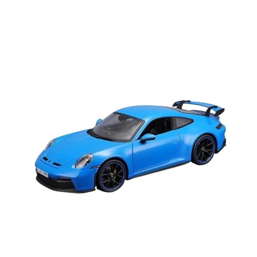 Klassisches Retro Automodell 1:18 Für Porsche 911 Gt3 Sportwagen Miniatur-Druckgussmodell Porsche Legierung Luxusfahrzeug Spielzeugkollektion Miniatur Im Maßstab Sammlerstück(Blue) von BOMXAN