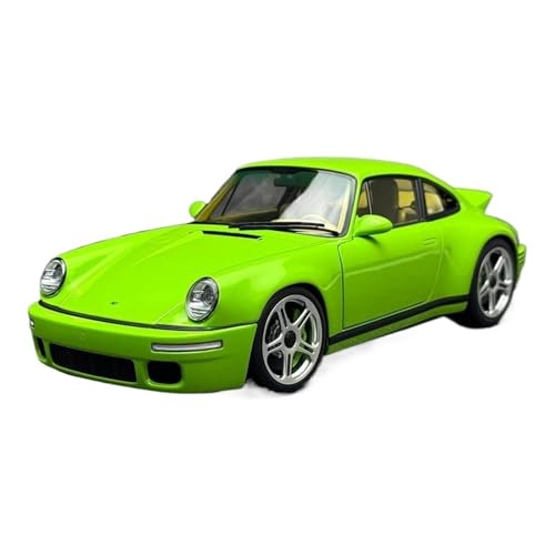 Klassisches Retro Automodell 1:18 Für RUF SCR 2018 Porsche AR Realistisches Automodell Sammlerstück Urlaub Statische Geburtstagsgeschenke Für Freunde Miniatur Im Maßstab Sammlerstück(Birch Green) von BOMXAN