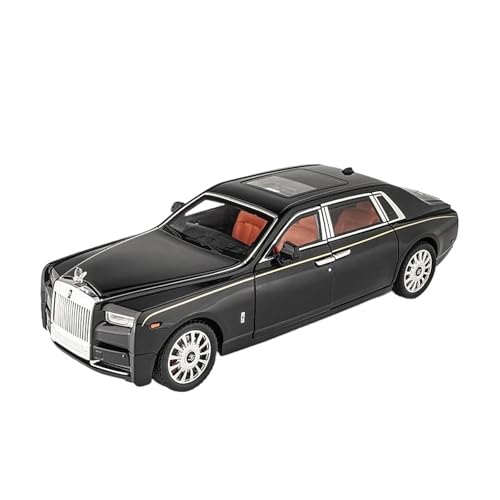 Klassisches Retro Automodell 1:18 Für Rolls Royce Phantom Alloy Diecasts Luxy Automodell Simulation Sound Und Licht Kinderspielzeug Miniatur Im Maßstab Sammlerstück(Black) von BOMXAN