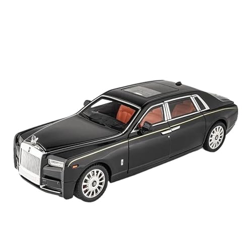 Klassisches Retro Automodell 1:18 Für Rolls-Royce Phantom Legierung Automodell Simulation Sound Und Licht Pull Back Collection Dekoration Miniatur Im Maßstab Sammlerstück von BOMXAN