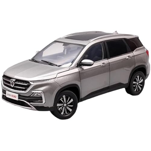 Klassisches Retro Automodell 1:18 Für SAIC-GM-Wuling Baojun 530 Druckguss-Legierung SUV Off-Road-Sammlung Modell Spielzeug Dekoration Display Miniatur Im Maßstab Sammlerstück(Gray) von BOMXAN