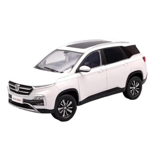 Klassisches Retro Automodell 1:18 Für SAIC-GM-Wuling Baojun 530 SUV-Offroad-Modelldekorationskollektion Aus Druckgusslegierung Miniatur Im Maßstab Sammlerstück(White) von BOMXAN