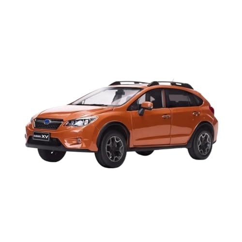 Klassisches Retro Automodell 1:18 Für Subaru XV Legierung Auto Modell Druckguss Spielzeug Für Erwachsene Sammlung Display Ornament Souvenir Miniatur Im Maßstab Sammlerstück(Orange) von BOMXAN