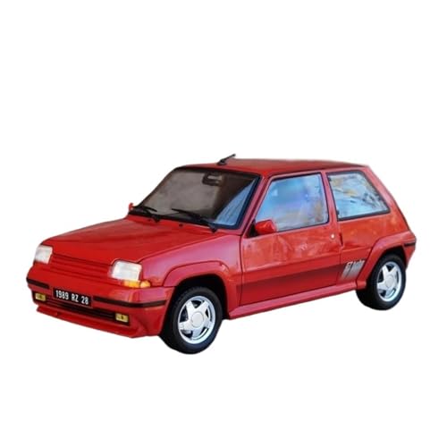 Klassisches Retro Automodell 1:18 Für Supercinq GT Turbo 1989 Druckguss-Legierung Automodell Sammlung Dekoration Kinderspielzeug Miniatur Im Maßstab Sammlerstück von BOMXAN