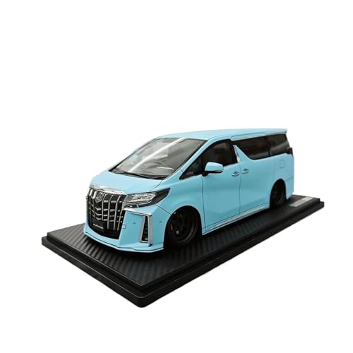 Klassisches Retro Automodell 1:18 Für Toyota Alphard H30w Mpv Simulation Harz Statische Auto Modell Fans Sammlung Hause Dekoration Miniatur Im Maßstab Sammlerstück von BOMXAN