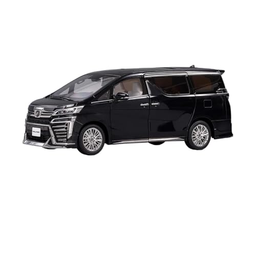 Klassisches Retro Automodell 1:18 Für Toyota Vellfire Kengfai Mpv Simulation Legierung Auto Modell Ornamente Sammlung Souvenir Miniatur Im Maßstab Sammlerstück(Black) von BOMXAN