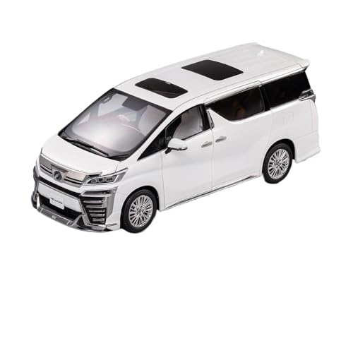 Klassisches Retro Automodell 1:18 Für Toyota Vellfire Kengfai Mpv Simulation Legierung Auto Modell Ornamente Sammlung Souvenir Miniatur Im Maßstab Sammlerstück(White) von BOMXAN