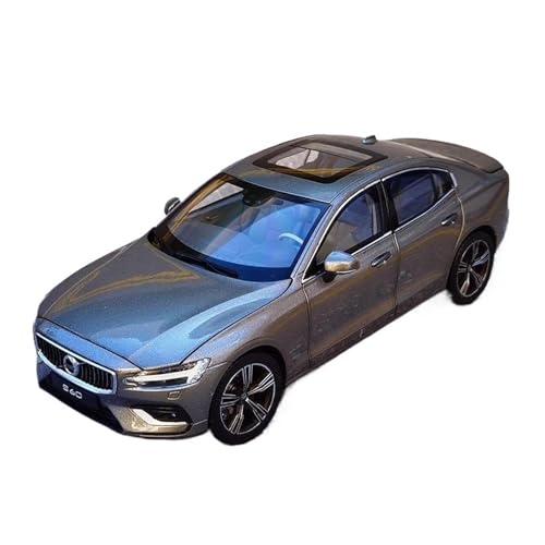 Klassisches Retro Automodell 1:18 Für Volvos S60 Legierung Luxy Auto Modell Druckguss Fahrzeuge Hohe Simulation Sammlung Spielzeug Dekoration Miniatur Im Maßstab Sammlerstück(Gray) von BOMXAN