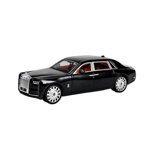 Klassisches Retro Automodell 1:20 Für Rolls Royce Phantom Legierung Auto Modell Druckguss Fahrzeuge Sammlung Simulation Sound Licht Spielzeug Miniatur Im Maßstab Sammlerstück(Black) von BOMXAN