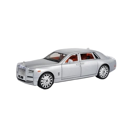 Klassisches Retro Automodell 1:20 Für Rolls Royce Phantom Legierung Auto Modell Spielzeug Fahrzeuge Metall Sammlung Simulation Sound Licht Miniatur Im Maßstab Sammlerstück(Silver) von BOMXAN