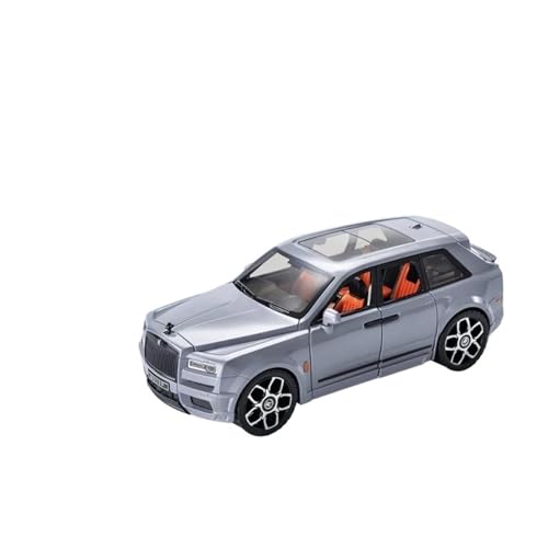 Klassisches Retro Automodell 1:20 Für Rolls Royce SUV Cullinan Mit Sound Und Lichtlegierung Luxy Metal Toy Vehicles Automodell Miniatur Im Maßstab Sammlerstück(Gray) von BOMXAN