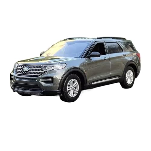 Klassisches Retro Automodell 1:24 Für Ford Exploer XLT SUV Legierung Auto Modell Diecast Spielzeug Geländewagen Hohe Simulation Sammlung Miniatur Im Maßstab Sammlerstück(Gray) von BOMXAN