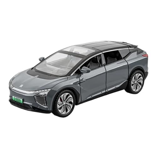 Klassisches Retro Automodell 1:24 Für HiPhi X SUV Legierung Diecasts New Energy Automodell Simulation Sound Und Licht Kinderspielzeug Miniatur Im Maßstab Sammlerstück(Gray) von BOMXAN