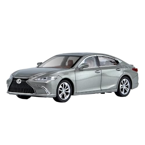 Klassisches Retro Automodell 1:24 Für Lexus ES300 Große Luxus-Executive-Limousine Legierungsdruckguss-Automodell Sound & Light Pull Back-Serie Miniatur Im Maßstab Sammlerstück(Silver) von BOMXAN