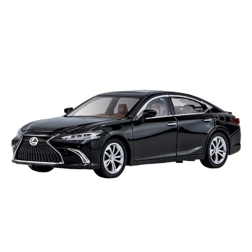 Klassisches Retro Automodell 1:24 Für Lexus Es300H Legierung Auto Modell Sound Und Licht Zurückziehen Simulation Sammlung Junge Spielzeug Auto Miniatur Im Maßstab Sammlerstück(Black) von BOMXAN