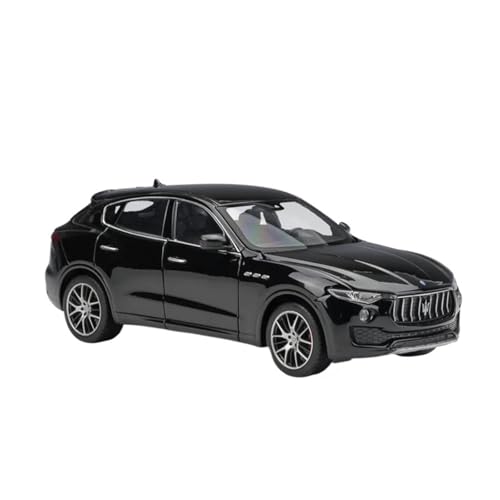 Klassisches Retro Automodell 1:24 Für Maserati Levante SUV Hohe Simulation Statische Legierung Diecast Auto Modell Sammlung Hause Ornamente Miniatur Im Maßstab Sammlerstück(Black) von BOMXAN