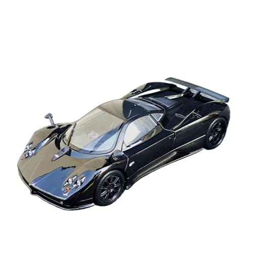 Klassisches Retro Automodell 1:24 Für Pagani Zonda F Huayra Legierung Diecasts Metall Rennwagen Fahrzeuge Modell Simulation Sammlung Miniatur Im Maßstab Sammlerstück(Orange) von BOMXAN