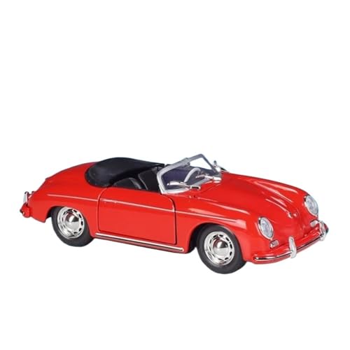 Klassisches Retro Automodell 1:24 Für Porsche 356A Speedster Diecast Classic Legierung Sportwagen Modell Hohe Simulation Kinder Spielzeug Miniatur Im Maßstab Sammlerstück(Red) von BOMXAN