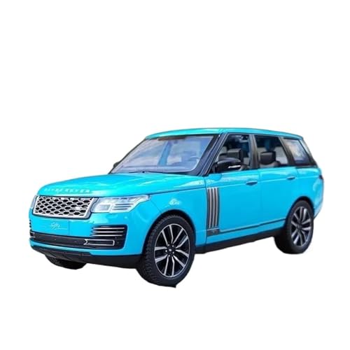 Klassisches Retro Automodell 1:24 Für Range Rover Sports SUV Legierung Druckguss Automodell Geländesimulation Sound Und Licht Kinderspielzeug Miniatur Im Maßstab Sammlerstück(Blue) von BOMXAN