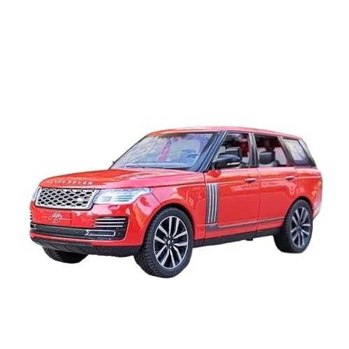 Klassisches Retro Automodell 1:24 Für Range Rover Sports SUV Legierung Druckguss Automodell Geländesimulation Sound Und Licht Kinderspielzeug Miniatur Im Maßstab Sammlerstück(Red) von BOMXAN