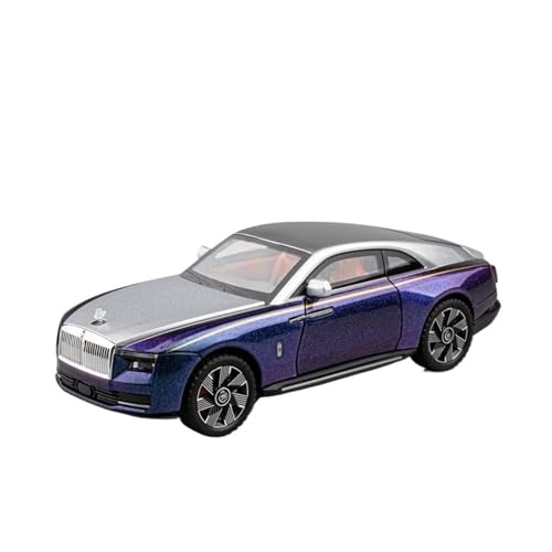 Klassisches Retro Automodell 1:24 Für Rolls Royce Spectre Legierung Luxy Diecasts Auto Modell Simulation Sound Licht Sammlung Kinder Spielzeug Miniatur Im Maßstab Sammlerstück(Purple) von BOMXAN