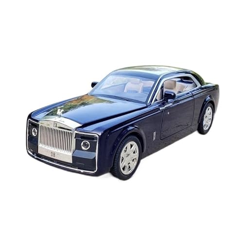 Klassisches Retro Automodell 1:24 Für Rolls Royce Sweptail Legierung Diecasts Auto Modell Simulation Sound Licht Sammlung Kind Spielzeug Miniatur Im Maßstab Sammlerstück(Blue) von BOMXAN