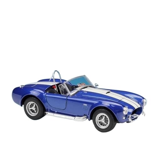 Klassisches Retro Automodell 1:24 Für Shelby Cobra 427 S/C 1965 Legierung Sportwagen Druckguss Klassische Simulation Auto Fahrzeuge Modell Miniatur Im Maßstab Sammlerstück(Blue) von BOMXAN