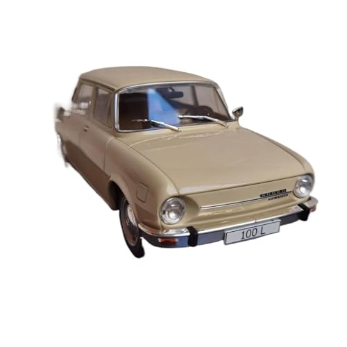 Klassisches Retro Automodell 1:24 Für Skoda 100L Klassische Legierung Auto Modell Sammlerstücke Retro Ornament Szene Display Metall Spielzeug Miniatur Im Maßstab Sammlerstück von BOMXAN