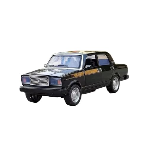 Klassisches Retro Automodell 1:32 Für Lada Oldtimer-Legierung Aus Druckguss Und Spielzeugfahrzeugen Automodell Simulationskollektion Kinderspielzeug Miniatur Im Maßstab Sammlerstück(Black) von BOMXAN