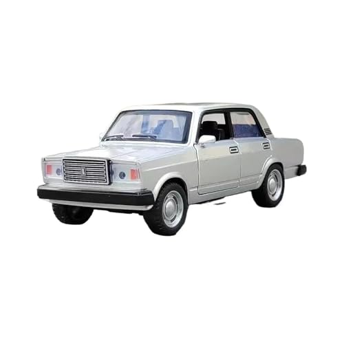 Klassisches Retro Automodell 1:32 Für Lada Oldtimer-Legierung Aus Druckguss Und Spielzeugfahrzeugen Automodell Simulationskollektion Kinderspielzeug Miniatur Im Maßstab Sammlerstück(Silver) von BOMXAN