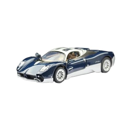 Klassisches Retro Automodell 1:32 Für Pagani Utopia Legierung Diecast Metall Racing Auto Modell Simulation Sound Licht Sammlung Kinder Spielzeug Miniatur Im Maßstab Sammlerstück(Blue A) von BOMXAN