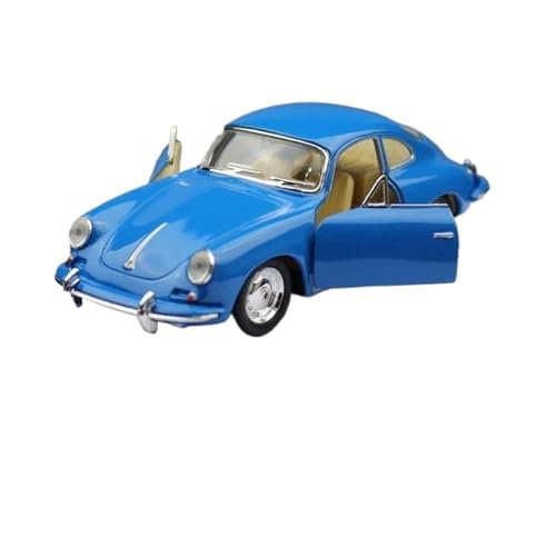 Klassisches Retro Automodell 1:32 Für Porsche 356B Carrera Coupe Legierung Druckguss Klassische Auto Modell Simulation Sammlung Kinder Spielzeug Miniatur Im Maßstab Sammlerstück(Blue) von BOMXAN