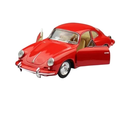 Klassisches Retro Automodell 1:32 Für Porsche 356B Carrera Coupe Legierung Druckguss Klassische Auto Modell Simulation Sammlung Kinder Spielzeug Miniatur Im Maßstab Sammlerstück(Red) von BOMXAN