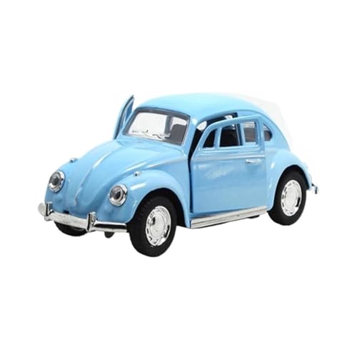 Klassisches Retro Automodell 1:36 Für Käfer Retro Oldtimer Legierung Diecast Auto Modell Kinder Spielzeug Miniatur Spielt Fahrzeuge Miniatur Im Maßstab Sammlerstück(Blue) von BOMXAN