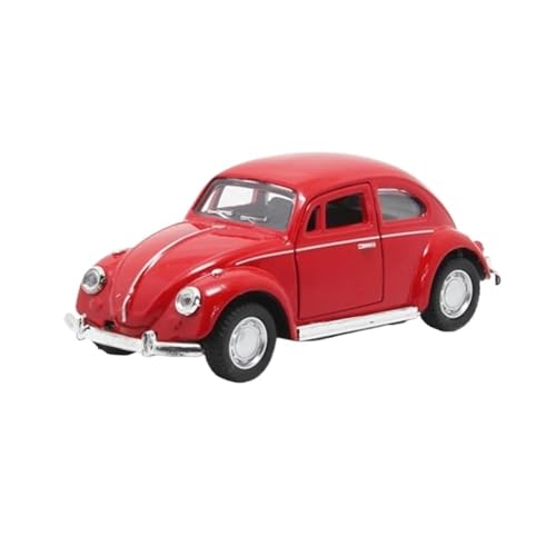 Klassisches Retro Automodell 1:36 Für Käfer Retro Oldtimer Legierung Diecast Auto Modell Kinder Spielzeug Miniatur Spielt Fahrzeuge Miniatur Im Maßstab Sammlerstück(Red) von BOMXAN