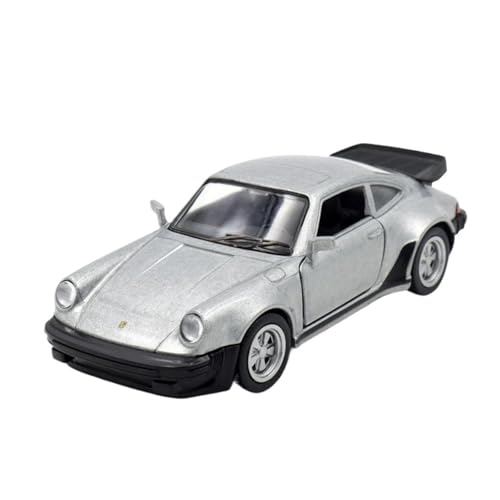 Klassisches Retro Automodell 1:36 Für Porsche 911 Turbo 1978 Vintage Simulation Alloy Supercar Model Collection Boy Toy Vehicle Miniatur Im Maßstab Sammlerstück(Silver) von BOMXAN