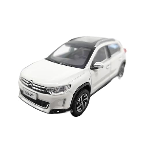 Klassisches Retro Automodell 1:43 Für Citroen C3-XR SUV Legierung Diecast Auto Modell Hohe Simulation Sammlung Kinder Spielzeug Fahrzeuge Miniatur Im Maßstab Sammlerstück(White) von BOMXAN