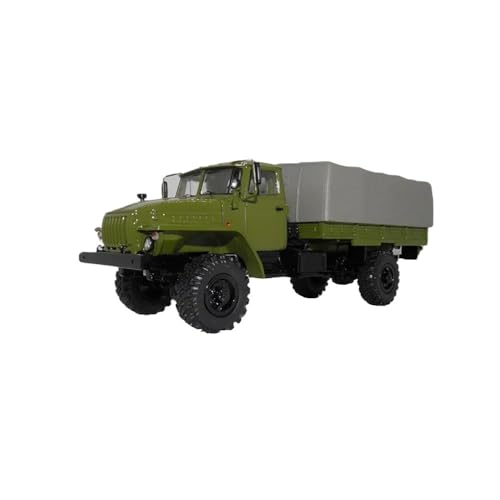 Klassisches Retro Automodell 1:43 Für Den Russischen Ural URAL-4320-31 Legierungs-Offroad-Militär-LKW-Modell Metallauto-Simulationsspielzeug Miniatur Im Maßstab Sammlerstück von BOMXAN