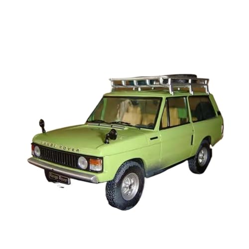 Klassisches Retro Automodell 1:43 Für Range Rover Classic Geländewagen Legierung Simulation Automodell Ornamente Ausstellungssammlung Miniatur Im Maßstab Sammlerstück(Green) von BOMXAN