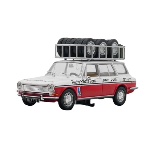 Klassisches Retro Automodell 1:43 Für Simca 1501 Break 1973 Rally Team Legierung Logistik Fahrzeug Modell Hobby Sammlung Ornamente Miniatur Im Maßstab Sammlerstück von BOMXAN