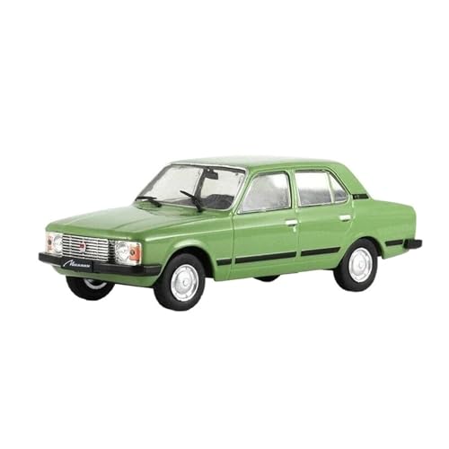 Klassisches Retro Automodell 1:43 für Ratio Druckgusslegierung Moskwitsch Russisches Automodell Sammlung Ornamente Kinderspielzeug Miniatur Im Maßstab Sammlerstück von BOMXAN