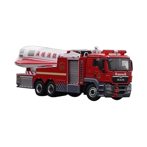 Klassisches Retro Automodell 1:50 Für Man Turbojet Feuerwehrauto Simulation Legierung Rettungsmodell Hobby Spielzeug Sammlung Ornament Souvenir Miniatur Im Maßstab Sammlerstück von BOMXAN