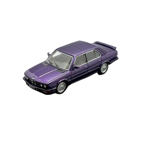 Klassisches Retro Automodell 1:64 Für BMW M5 E28 Diecast Legierung Spielzeug Vintage Autos Modell Erwachsene Sammlung Souvenir Statische Anzeige Miniatur Im Maßstab Sammlerstück(Purple) von BOMXAN