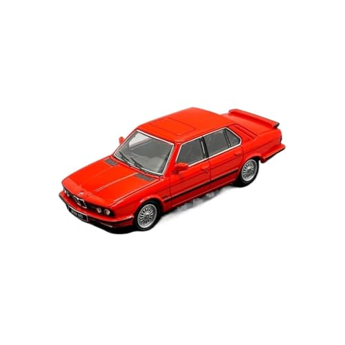 Klassisches Retro Automodell 1:64 Für BMW M5 E28 Diecast Legierung Spielzeug Vintage Autos Modell Erwachsene Sammlung Souvenir Statische Anzeige Miniatur Im Maßstab Sammlerstück(Red) von BOMXAN