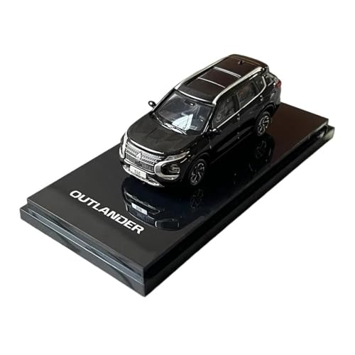 Klassisches Retro Automodell 1:64 Für Mitsubishis Outlander SUV Legierung Druckguss Metall Fahrzeuge Auto Modell Simulation Kinder Spielzeug Miniatur Im Maßstab Sammlerstück(Black) von BOMXAN