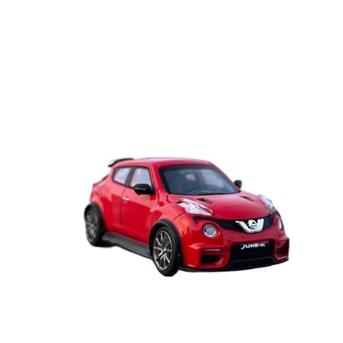 Klassisches Retro Automodell 1:64 Für Nissan Juke R SUV Legierung Auto Modell Simulation Diecast Auto Modell Sammlung Kinder Spielzeug Miniatur Im Maßstab Sammlerstück(Red) von BOMXAN