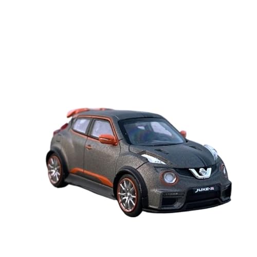 Klassisches Retro Automodell 1:64 Für Nissan Juke R SUV Legierung Auto Modell Simulation Miniatur Maßstab Sammlung Kinder Spielzeug Miniatur Im Maßstab Sammlerstück(Gray) von BOMXAN